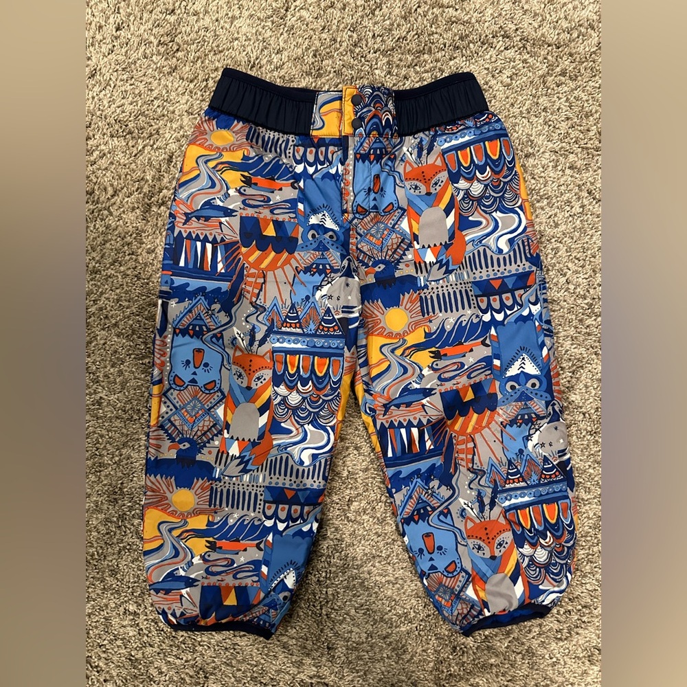 Patagonia Puff-Ball Reversible Snow Pant Boys size 2t